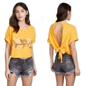 Free People Tie Tee
